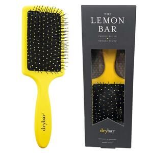 NEW The Lemon Bar Paddle Brush Detangling Brush Drybar Hair Brush